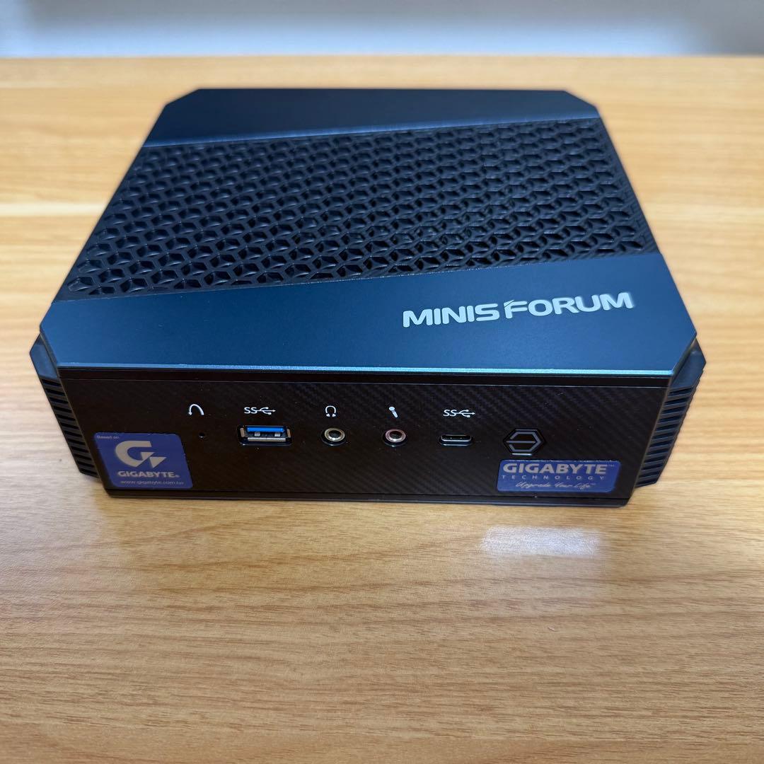 minisforum HX90 SSD512GB メモリ16GB