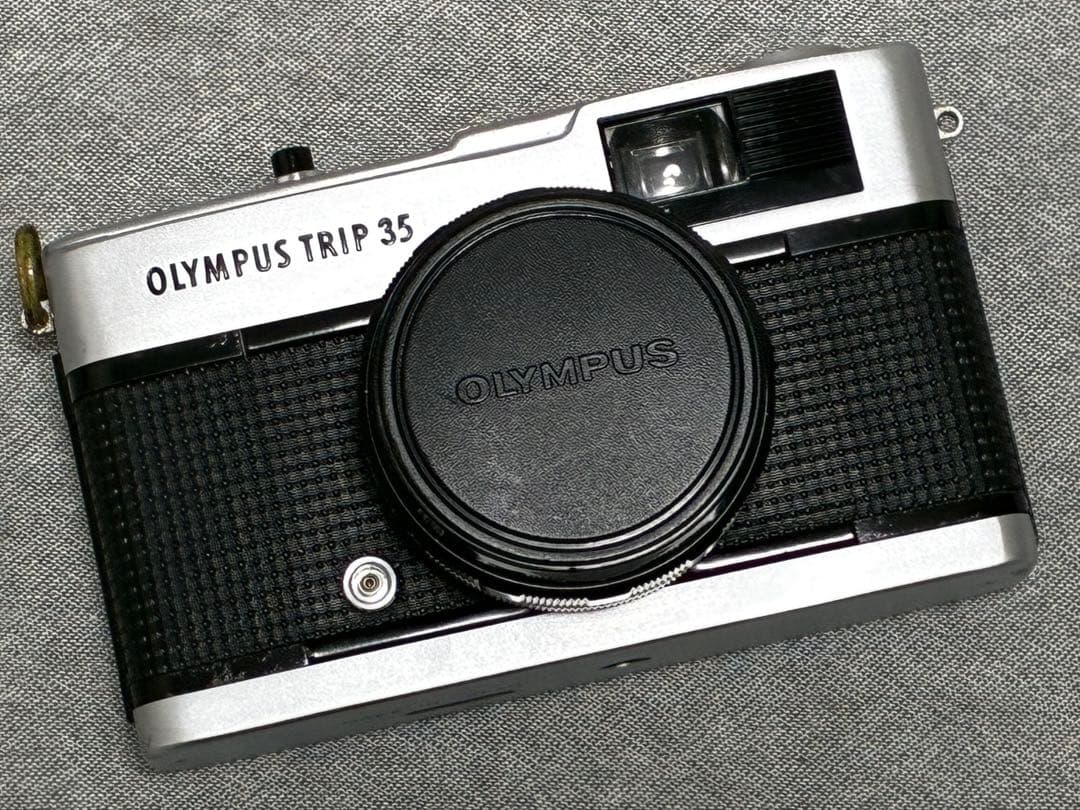 ⭐️動作確認済⭐️モルト交換済⭐️赤ベロOK オリンパス OLYMPUS TRIP35