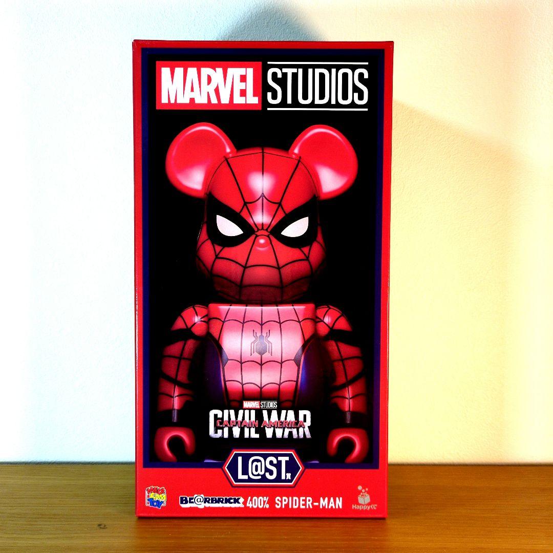 MARVEL BE@RBRICK 400% SPIDER-MANフィギュアセット