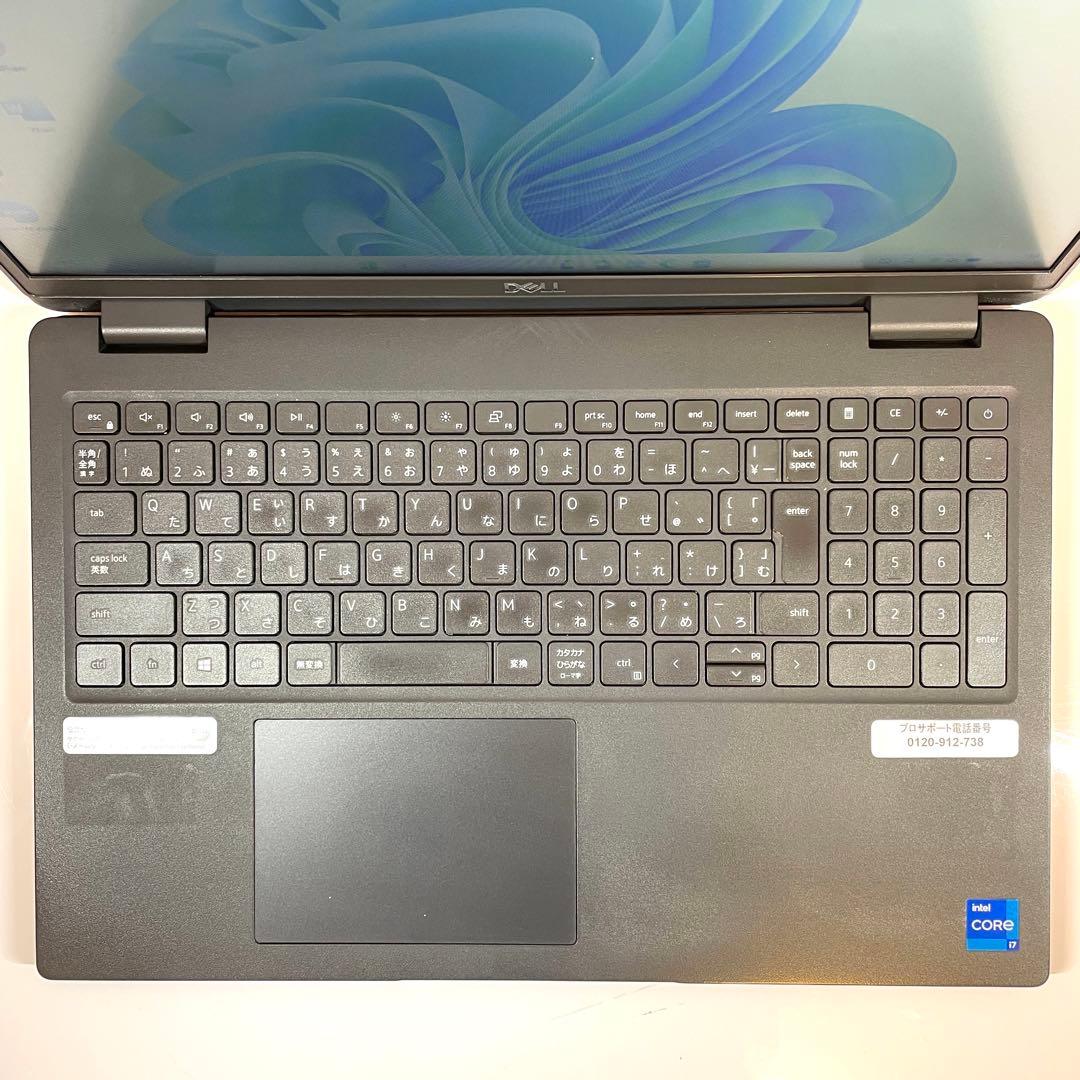 ★第11世代 i7★ SSD512G メモリ16GB テンキー DELL XX1