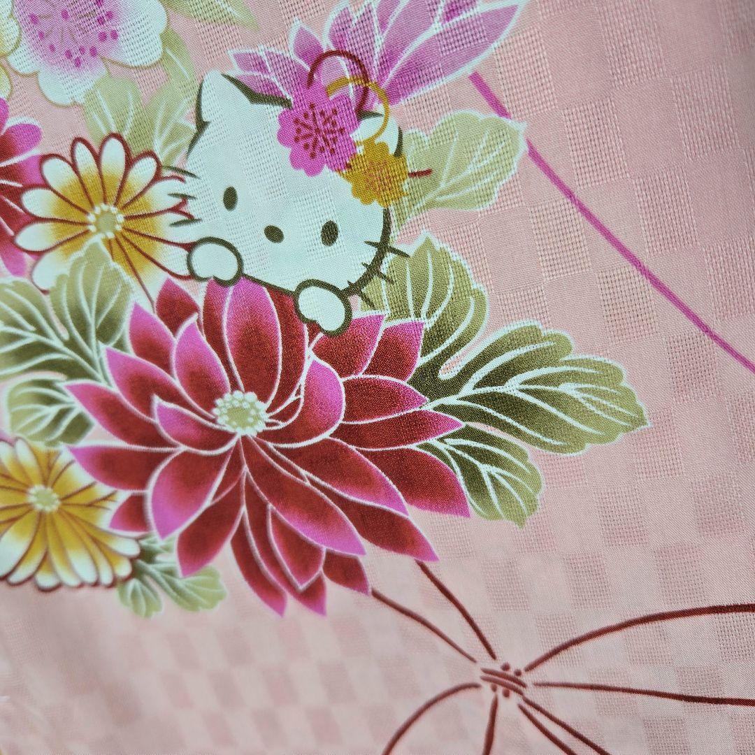 専用　新品　サンリオ　浴衣　ハローキティ　ピンク　フリーサイズ　花柄