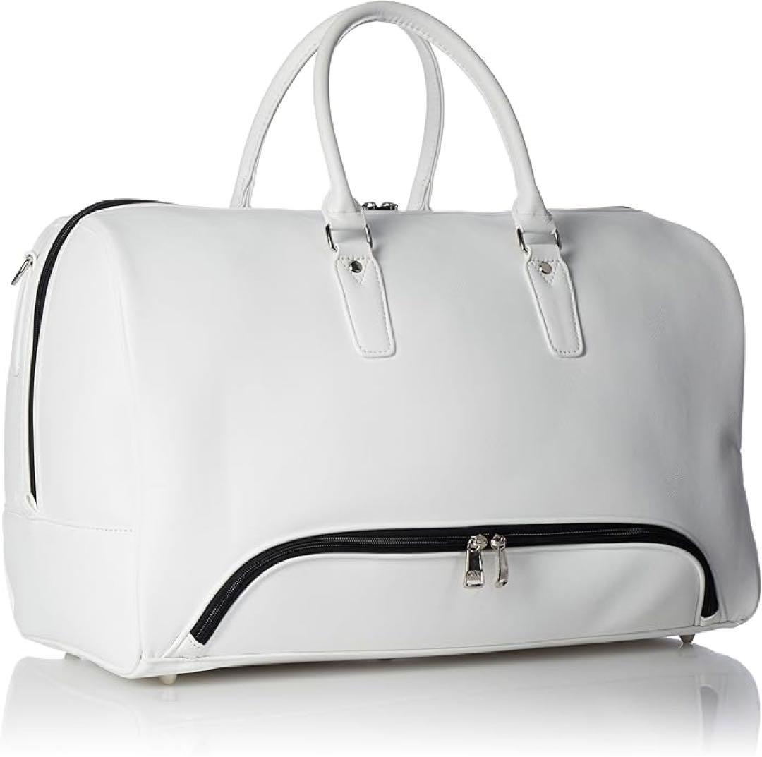 [アディダスゴルフ] ボストンバッグ ホワイト/シルバー