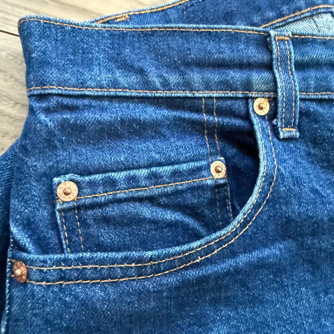 希少 90s USA製 Levi's 505 W34 L30 濃紺 送料無料