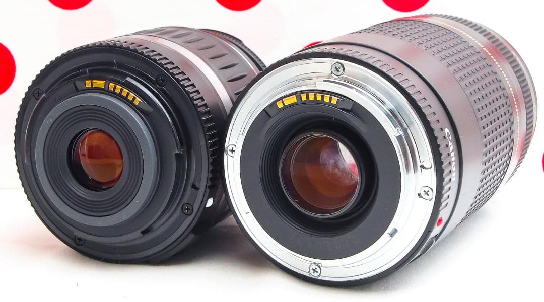 Canon kiss x❤スマホ転送❤ダブルレンズ❤カメラバッグ付❤一眼レフ