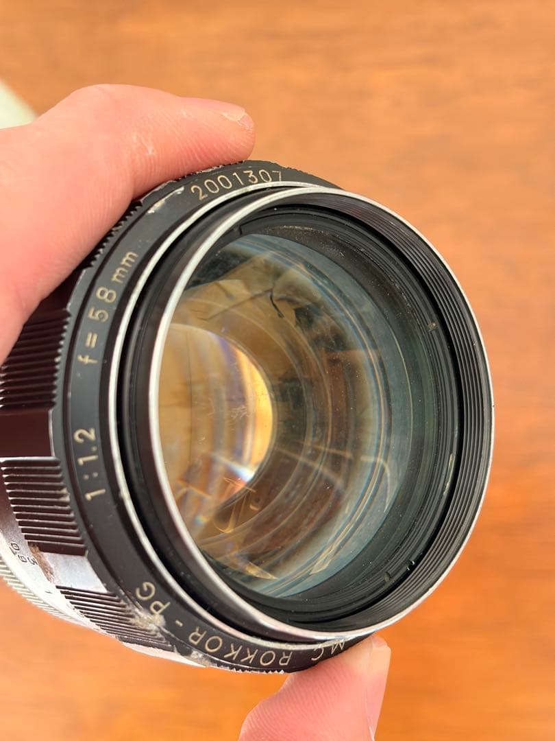 作例あり MC ROKKOR-PG 58mm f1.2