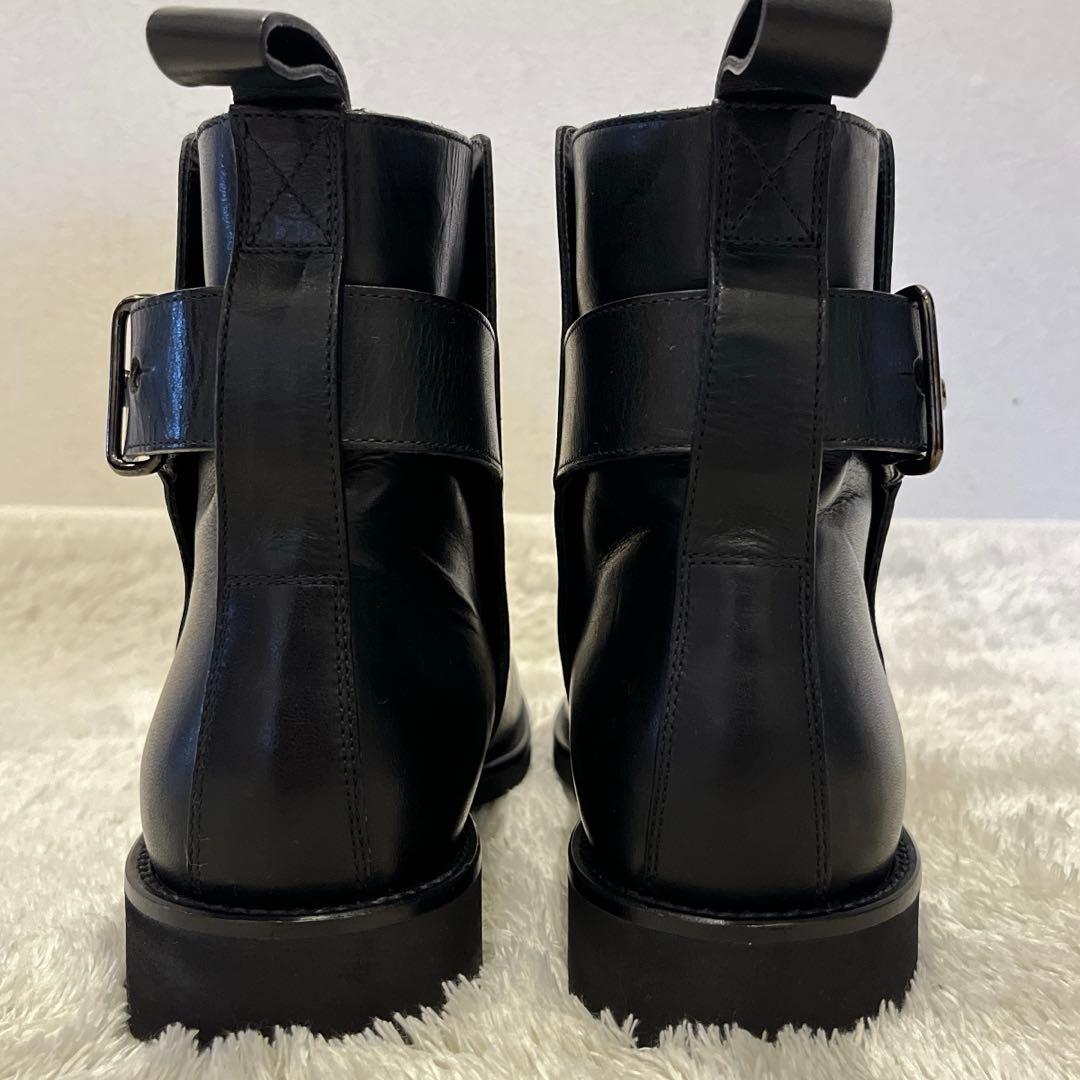 マーガレットハウエル　LEATHER STUD STRAP BOOT レザー