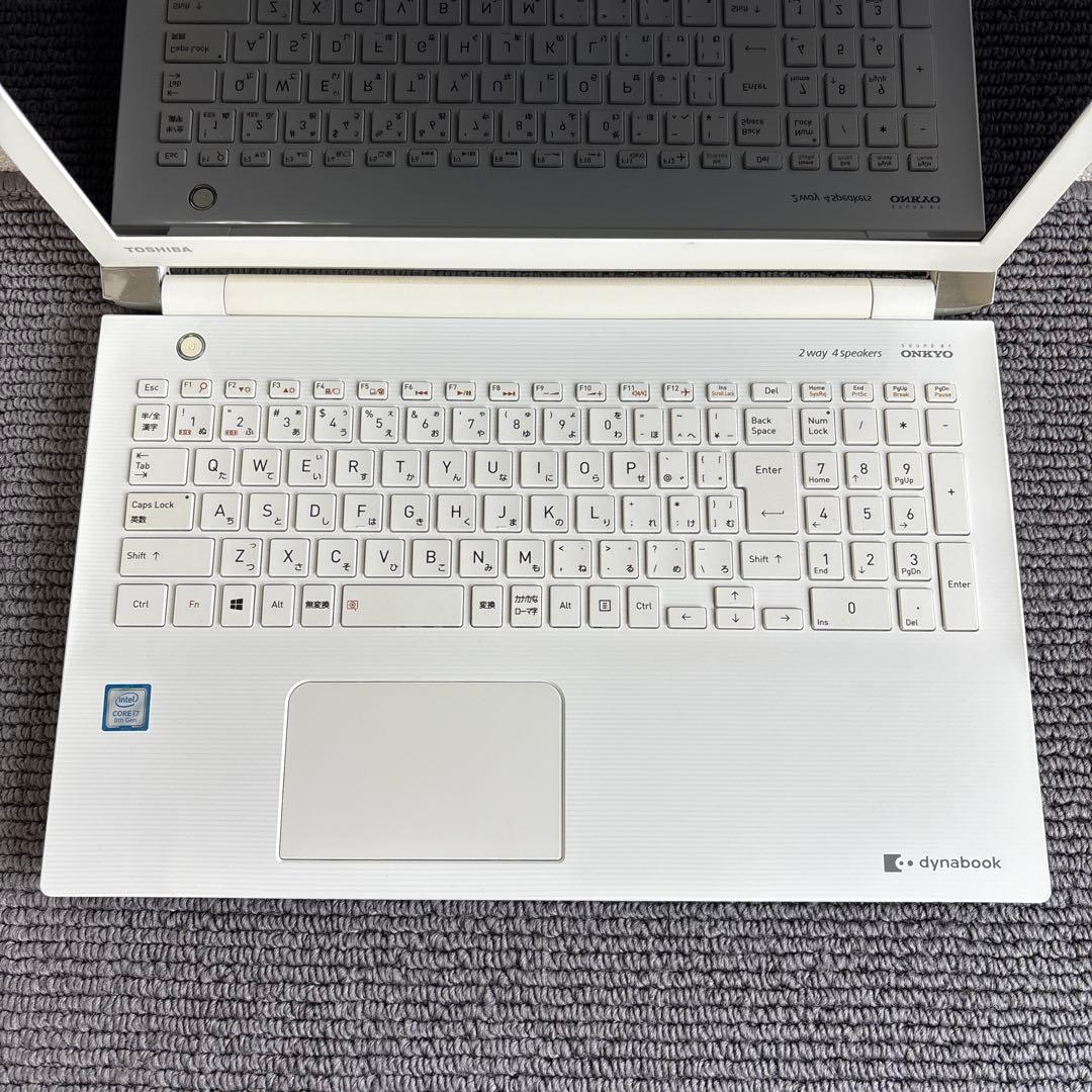 東芝dynabook T75/GW i7-8550U メモリ8GB #m7036