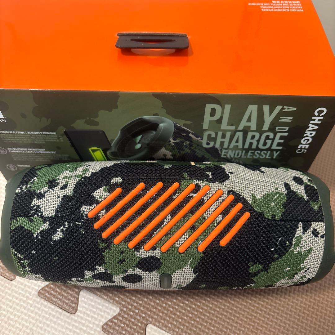 JBL Charge 5 カモフラージュ ワイヤレススピーカー