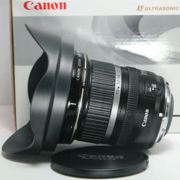 ❤超広角レンズ♪キヤノン EF-S 10-22mm USM♪元箱純正付属品多数❤