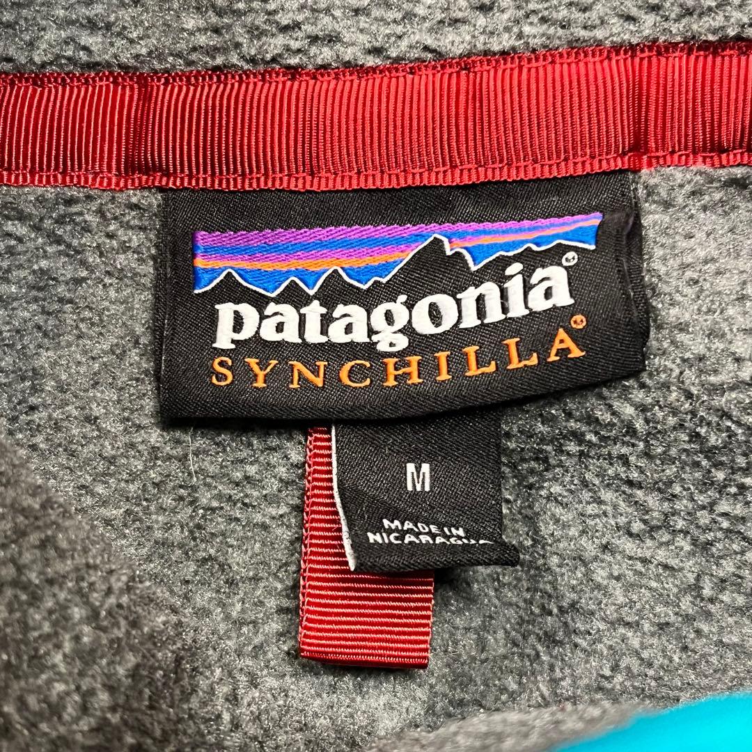 トップス patagonia Fleece SYNCHILLA Snap-T gray