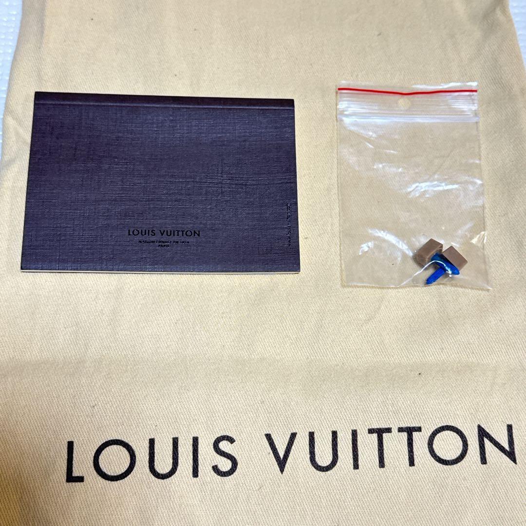 LOUIS VUITTON ブラウン クロスストラップミュール