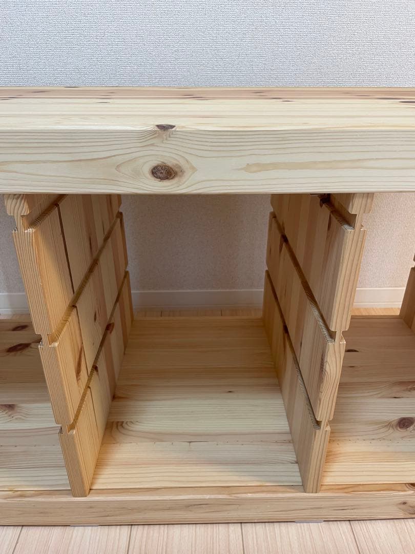 IKEA トロファスト　収納ボックス6個付き