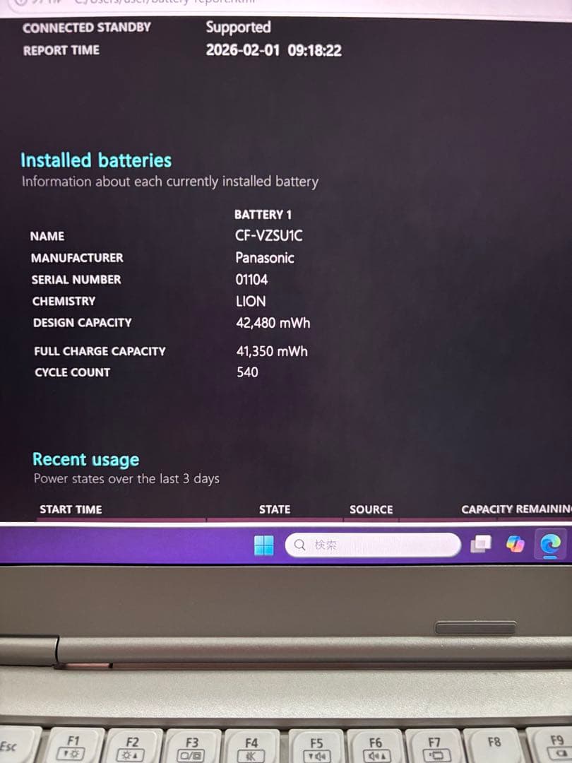 第10世代 PanasonicCF-LV9RDQVS Core i516G