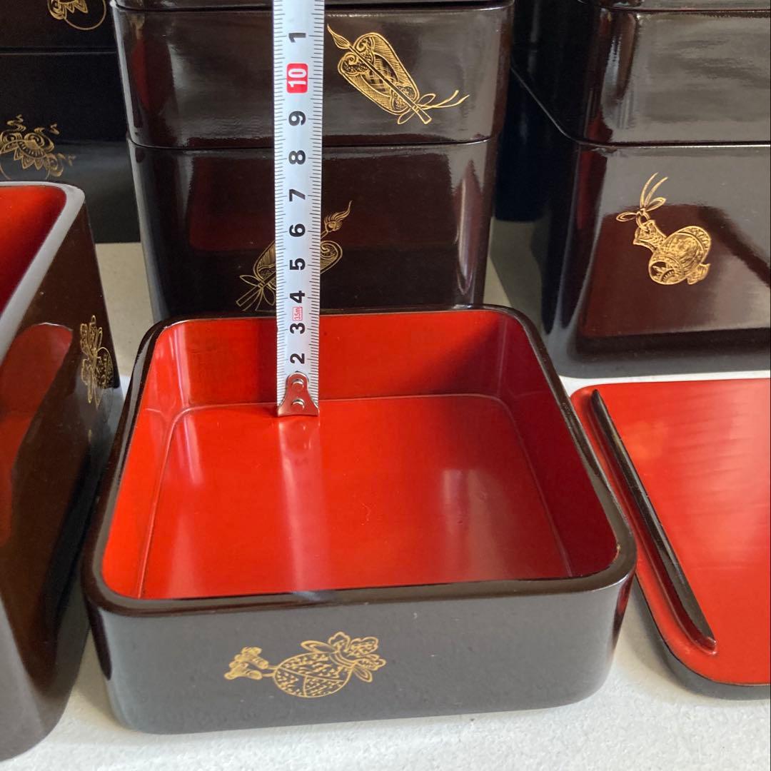 重箱 6個揃 塗り 江戸時代後期 天保 希少品