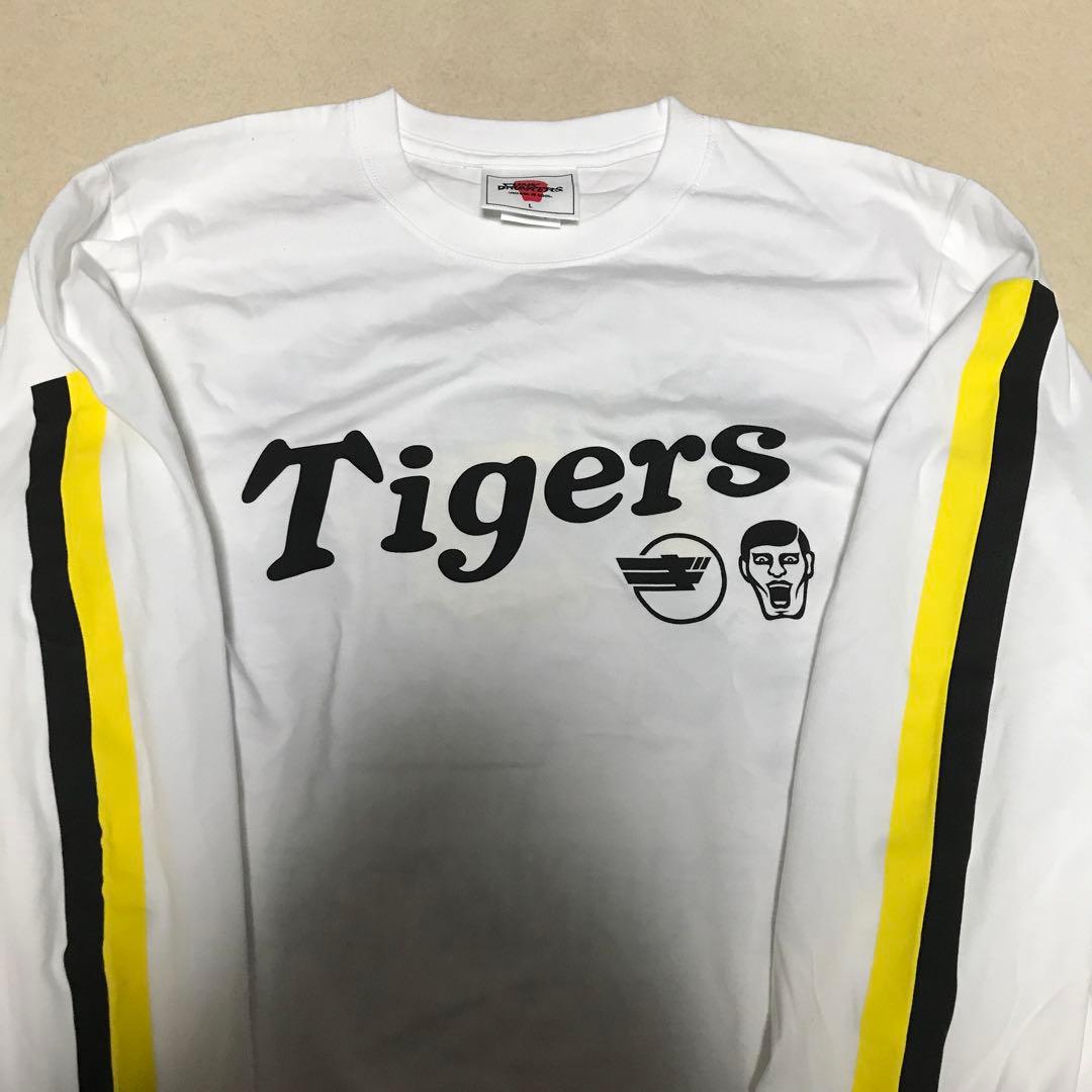 未使用 阪神タイガース L punkdrunkers パンクドランカーズ 長袖白