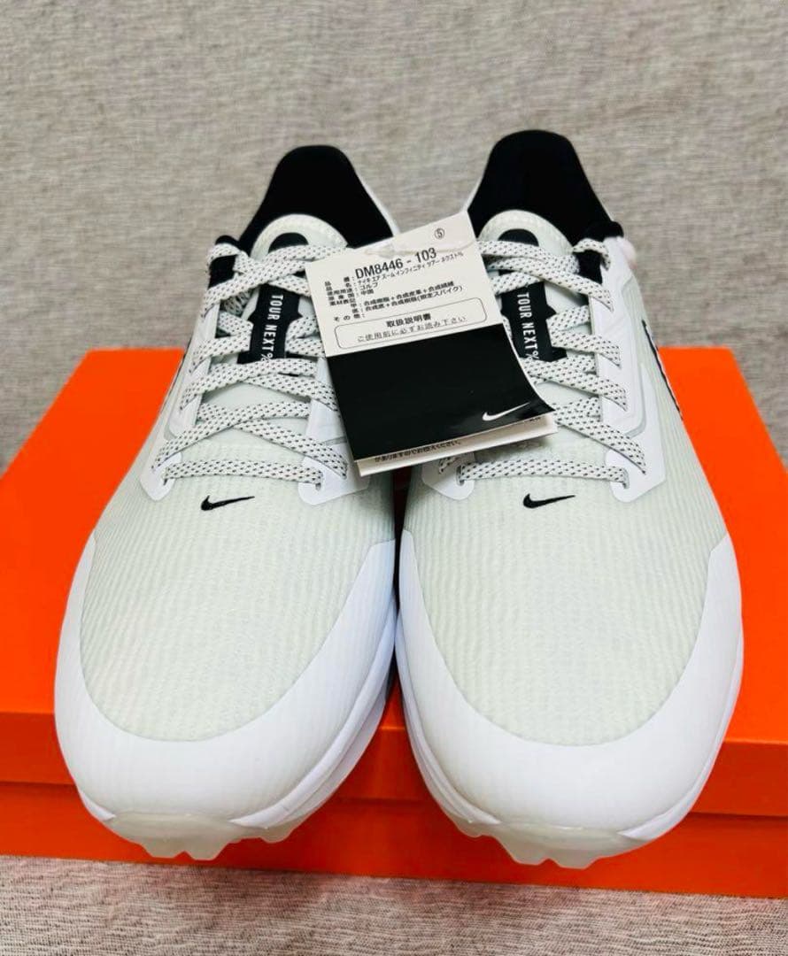 28.0 新品 ナイキ　ゴルフ エアズームインフィニティツアーネクスト　ホワイト