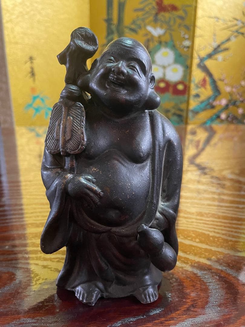 備前焼　大黒、布袋、恵比寿セット