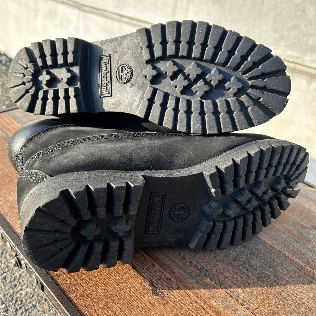 ティンバーランド　ブラック　ハイカットブーツ