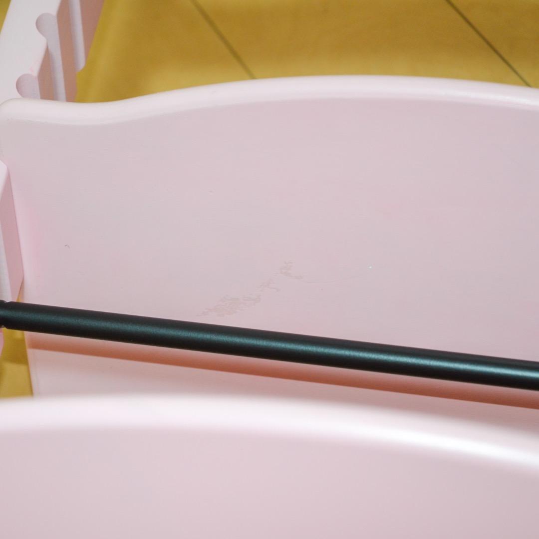 I♡【美品】Stokke ストッケ Tripp Trapp 人気色ピンク