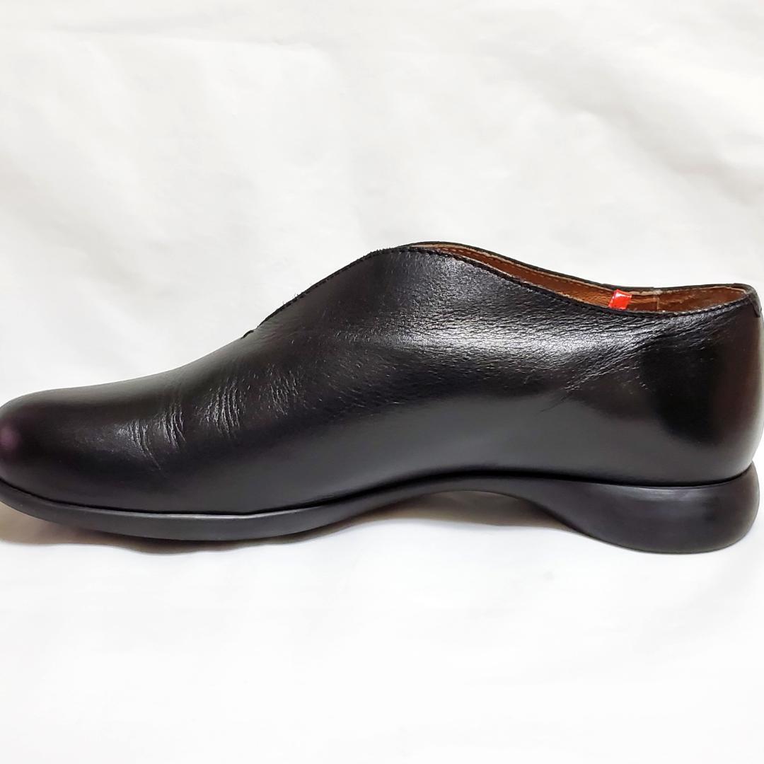 【美品】カンペール　フラットシューズ　ブラック　Vカット　38