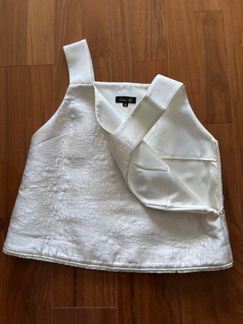 美品☆2024SSドゥロワー フラワージャガードキャミソール