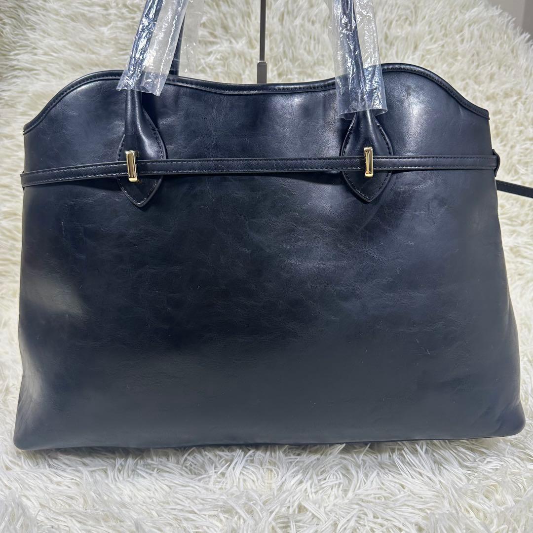 【最終価格新品】スナイデルタグ付きソフトベルトトートバッグ ブラック25SS