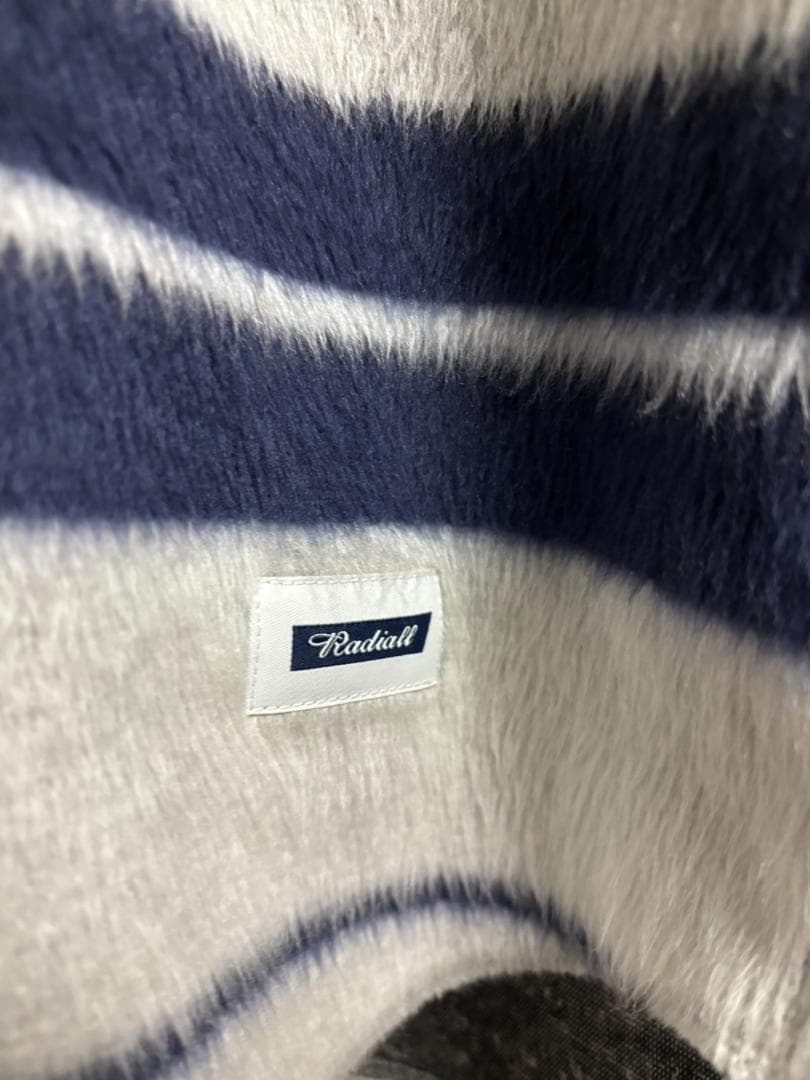 [サイズM]25AW RADIALL ラディアル シャギーボーダーL/S