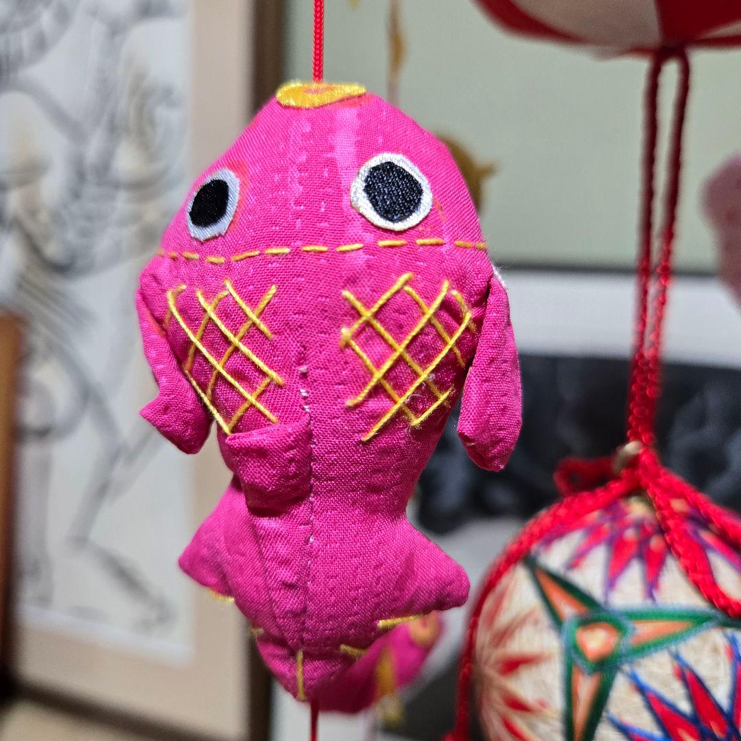 ☘️吊るし雛　吊るし人形　つるし飾り　土台付