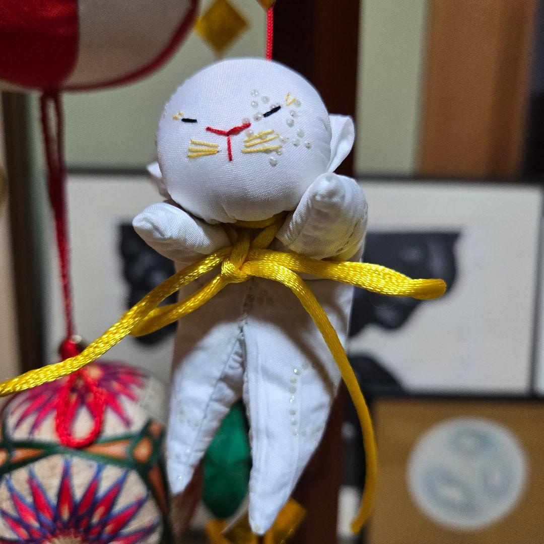 ☘️吊るし雛　吊るし人形　つるし飾り　土台付