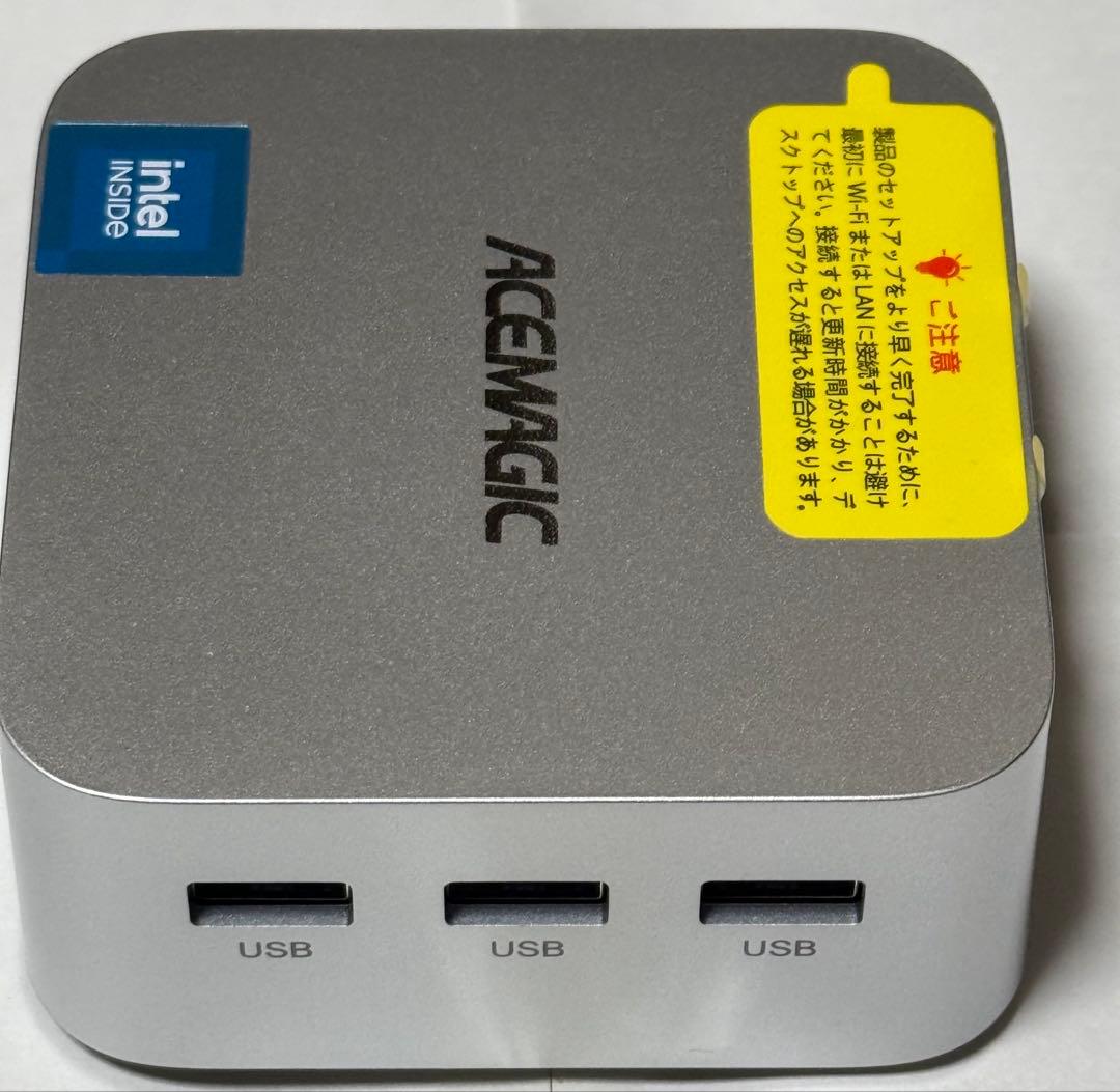 ⚠️注意:OSはLinuxです⚠️ACEMAGICミニPC Intel N100