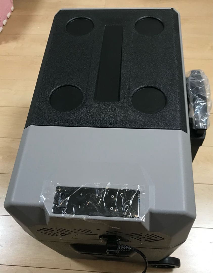 LVYUAN 40L 車載冷蔵庫 ポータブル電源 ソーラーパネルセット