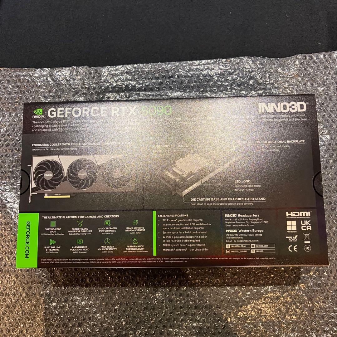 新品未開封 ELSA GeForce RTX 5090 X3 OC エルザ