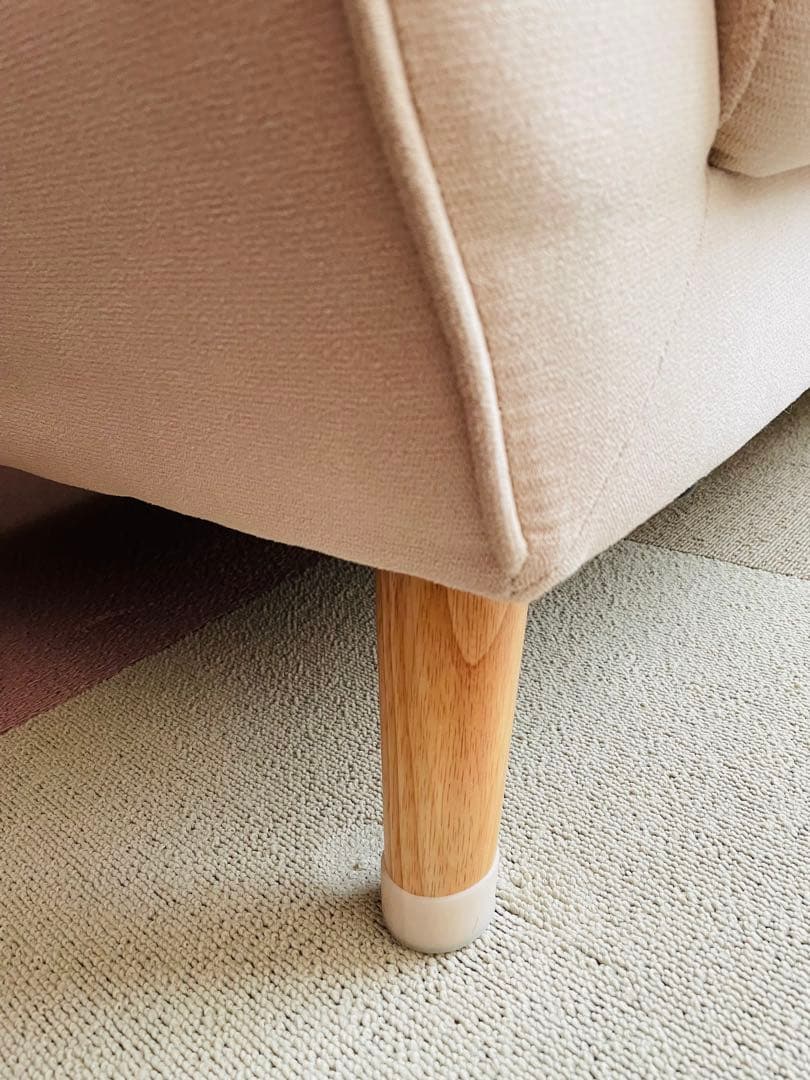 ベージュ 2人掛けソファ