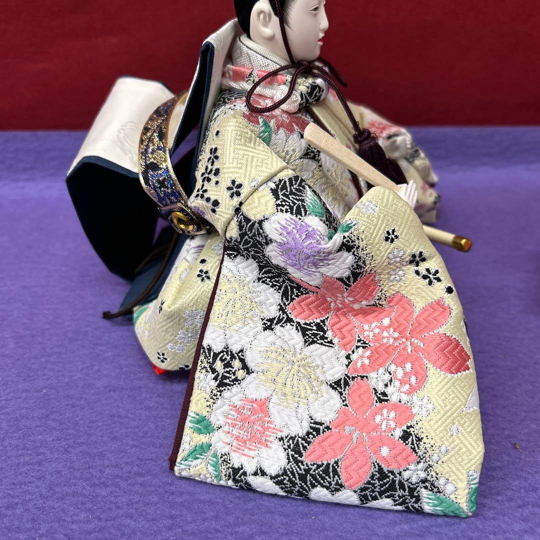 【268】伝統的な雛人形親王揃い