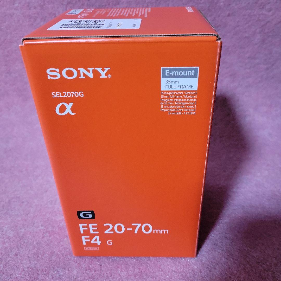 美品　SONY SEL2070G FE 20-70mm F4 G　フィルター付き