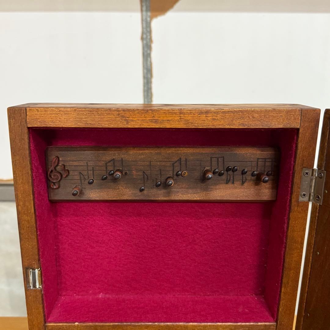 H15K57 木製キーボックス オルゴール付き
