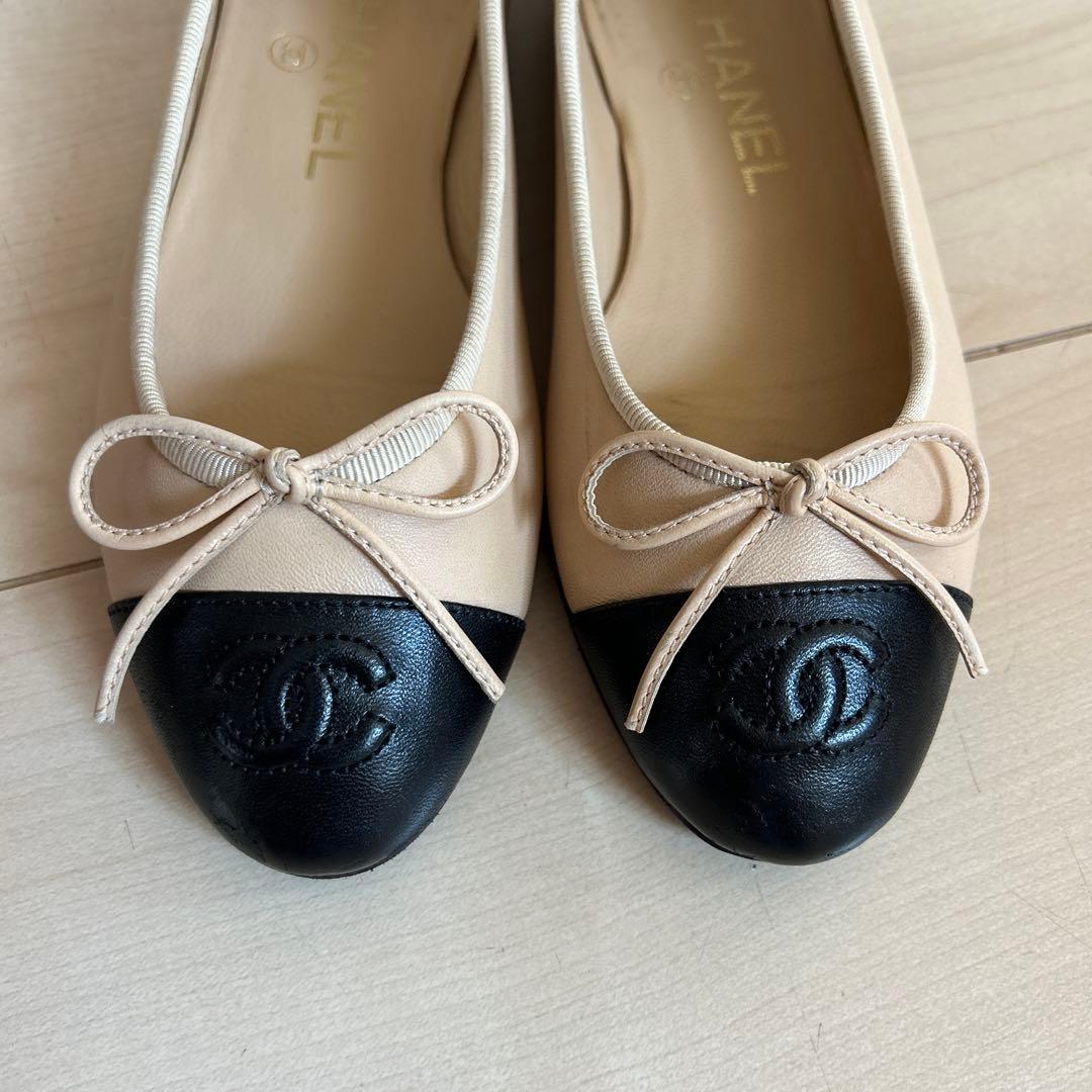 Chanel バレエフラット 35