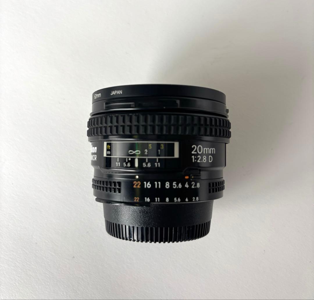 ニコン 広角 単焦点　Nikon AF NIKKOR 20mm F2.8