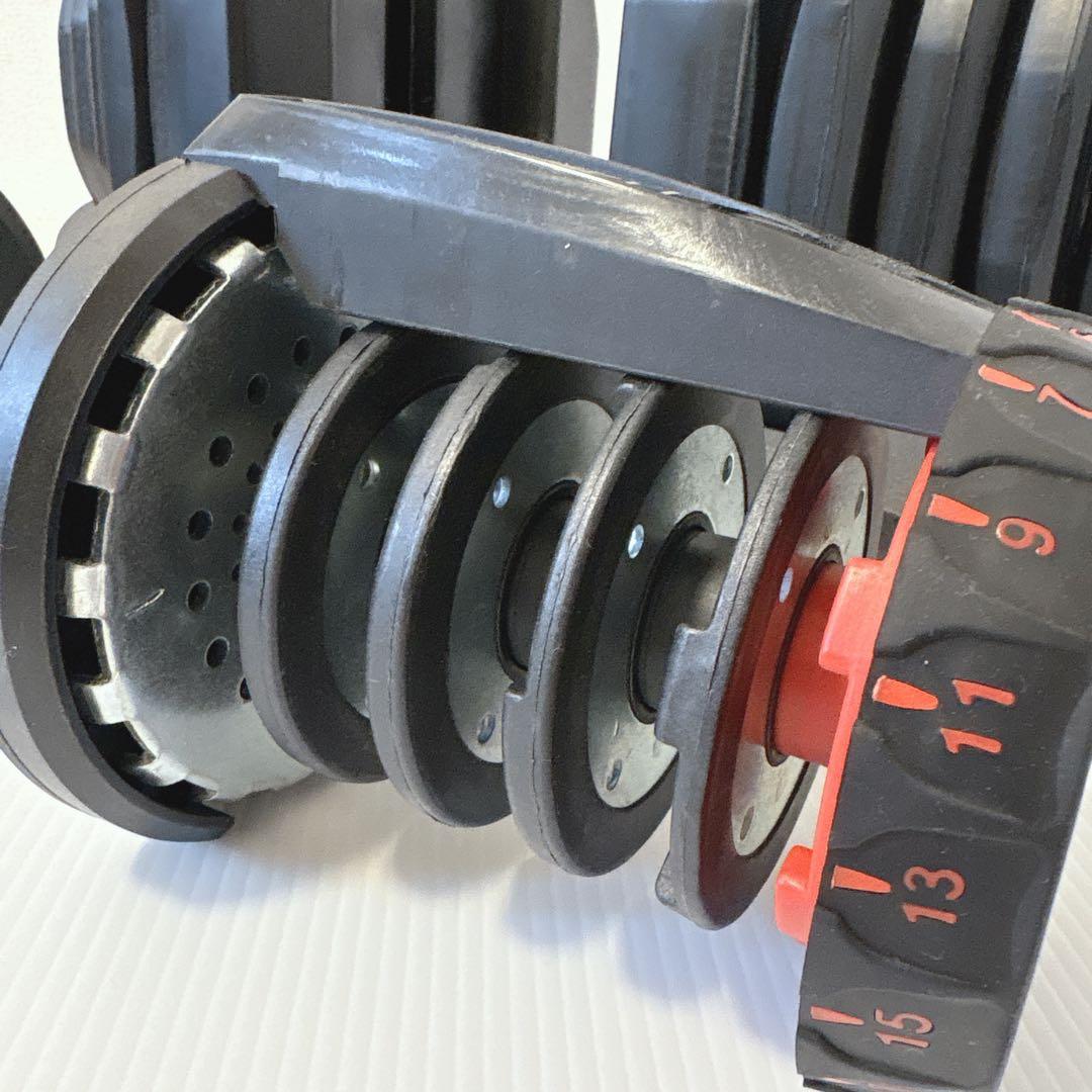 【送料込み】 可変式ダンベル ダイヤル調整5Kg〜40Kg ① 筋トレ