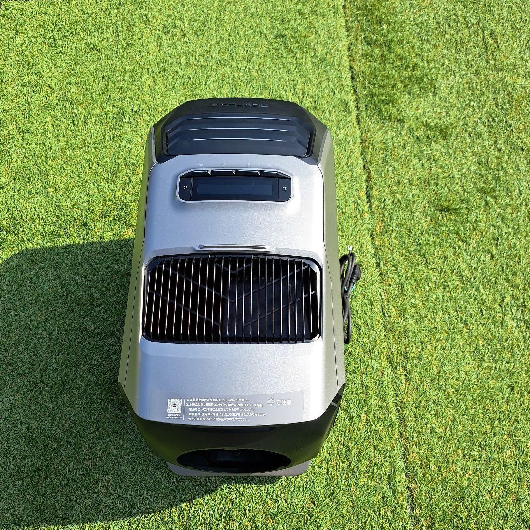EcoFlow WAVE2 冷暖房ポータブルエアコン本体、バッテリーパックセット