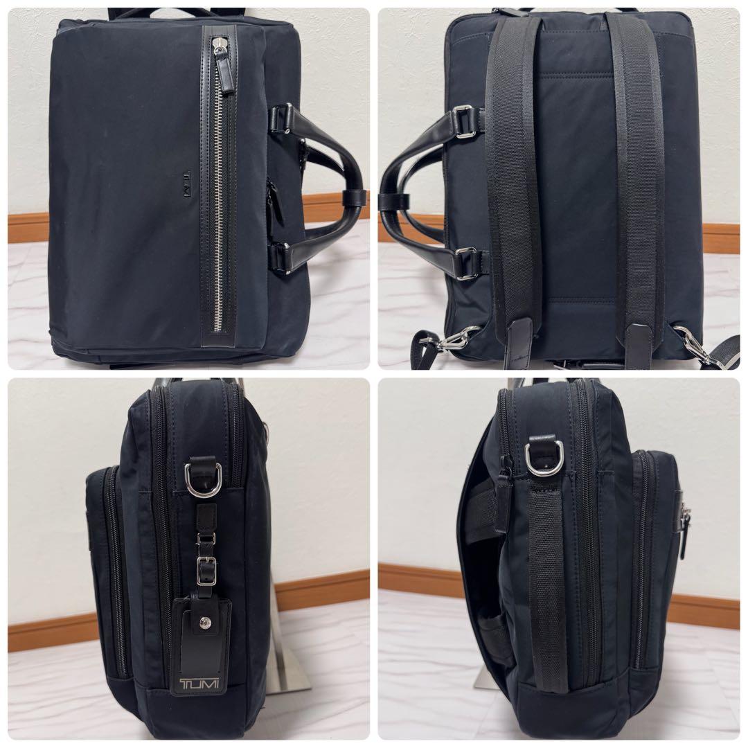 トゥミ 3way ハリソン コンバーチブル ビジネスリュック ブラック ブリーフ