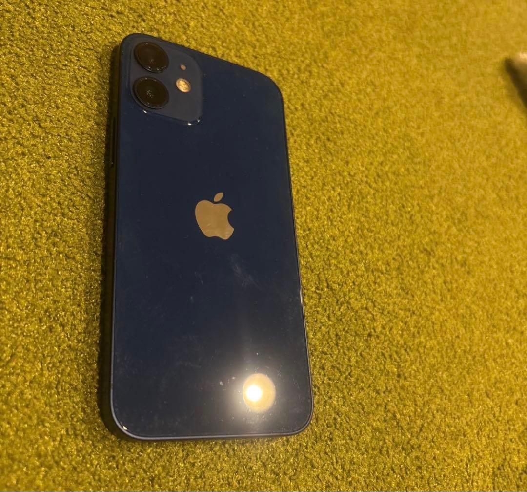 美品Apple iPhone 12 mini 256GB ブルー