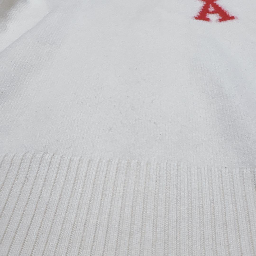 AMI PARIS ハートロゴ タートルネックニット M 厚手 ワンポイントロゴ