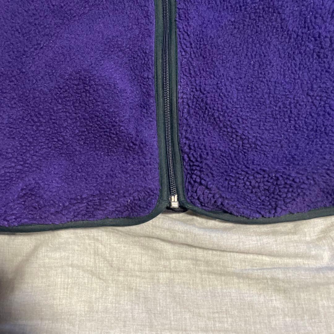 美品 パタゴニア グリセード エッグプラント M パイル フリース パープル