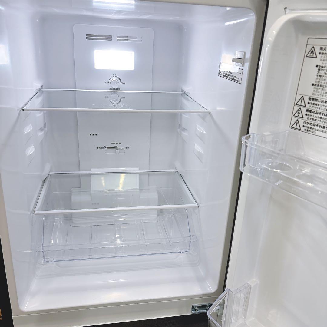 ★送料設置費込み★2024年製ニトリ２ドア140L冷蔵庫ブラック黒