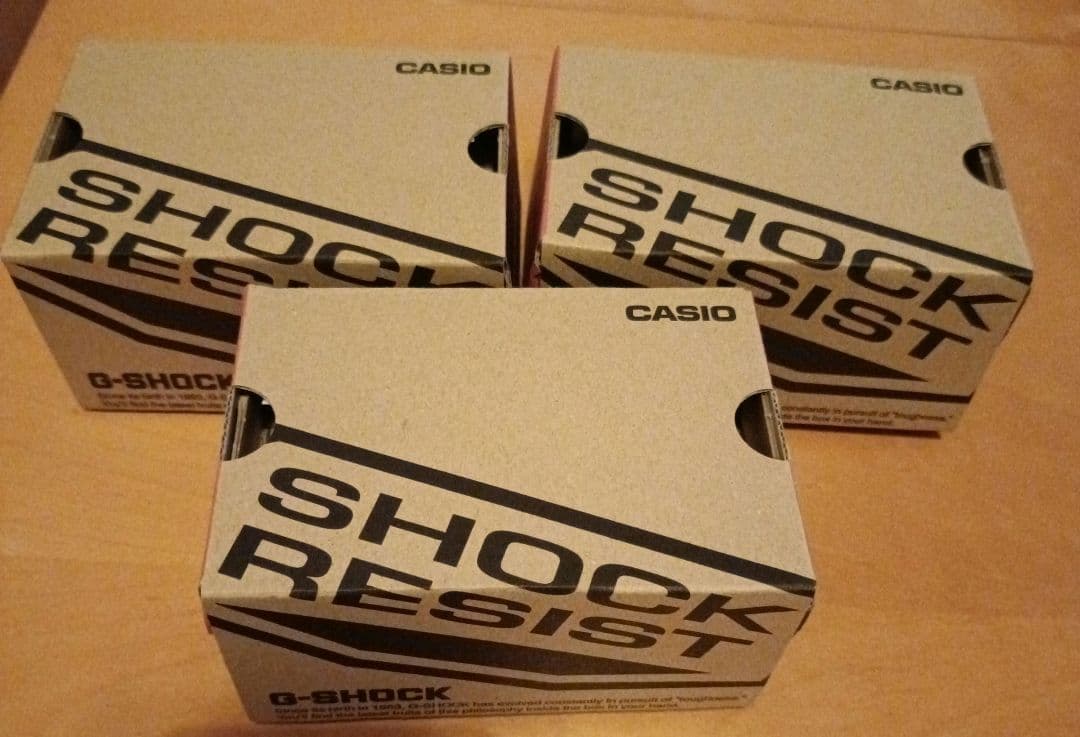 新品　カシオ　G-SHOCK 3点　2026年福袋