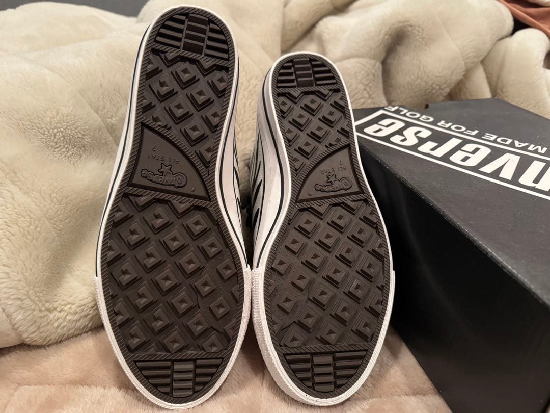 新品コンバースオールスターゴルフシューズ ゼブラ 25.5cm