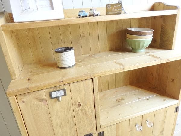 サイズデザインオーダー可！２バッタン観音扉キャビネットナチュラルブラウン受注製作