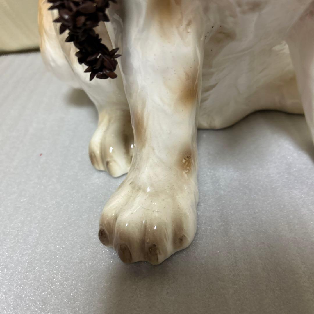 ワンチャン置物