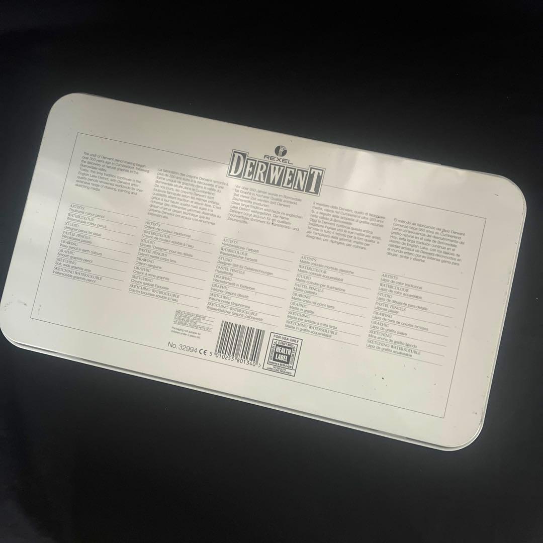 ダーウェント パステルペンシル　色鉛筆　36色セット　高級　パステル画